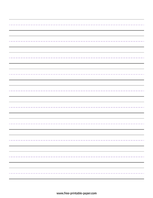 Printable Lined Paper Free Printable Paper