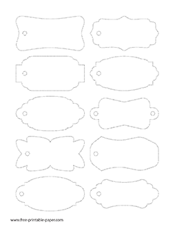 Printable Gift Tags – Holiday Gift Tags