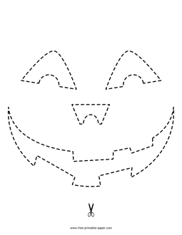 Printable Pumpkin Carving Template